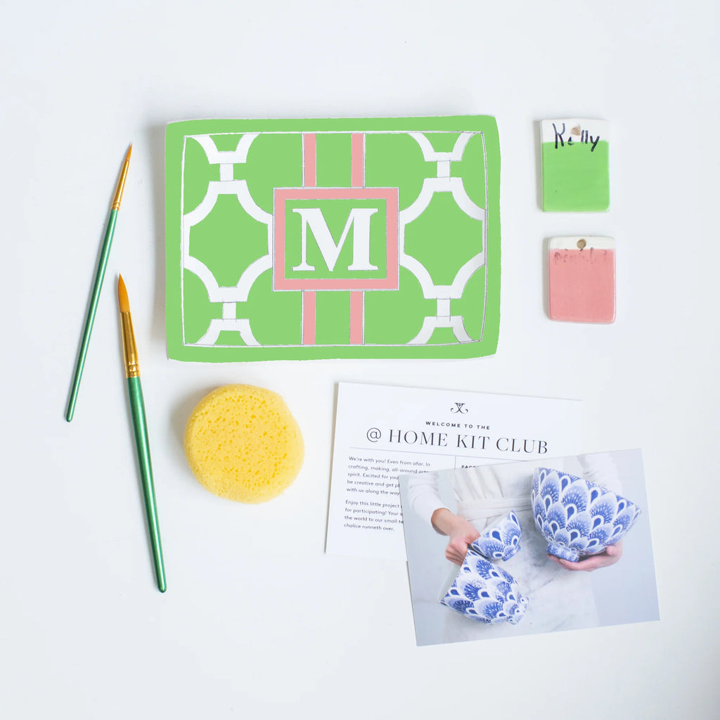 Workshop Kit: Monogram Sake Tray