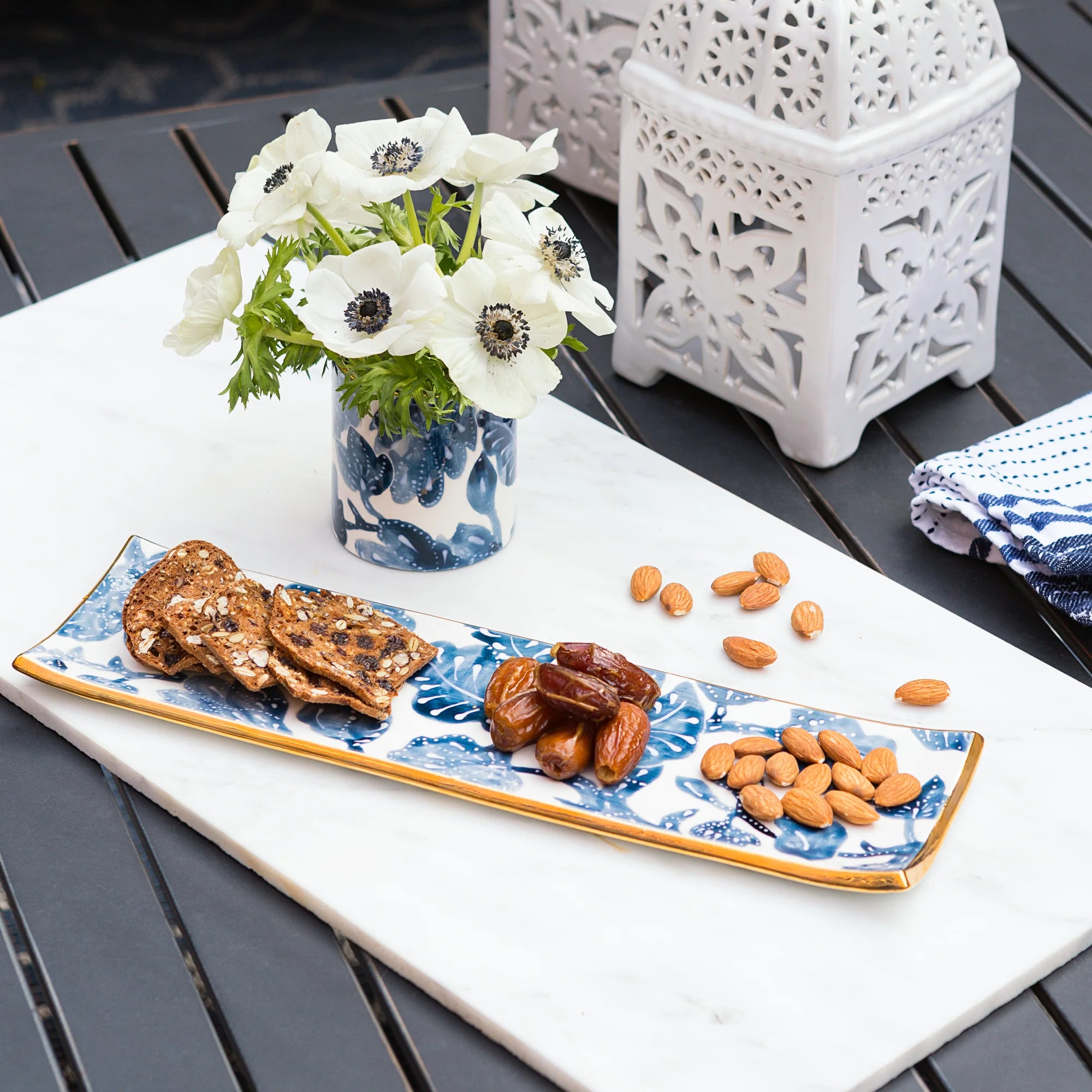 Jasmine Flat Ritz Tray