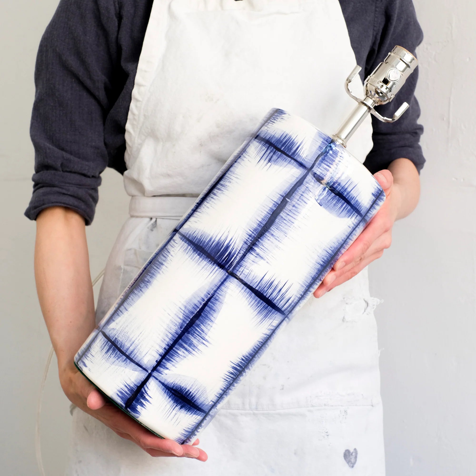 Cylinder Lamp in Washi