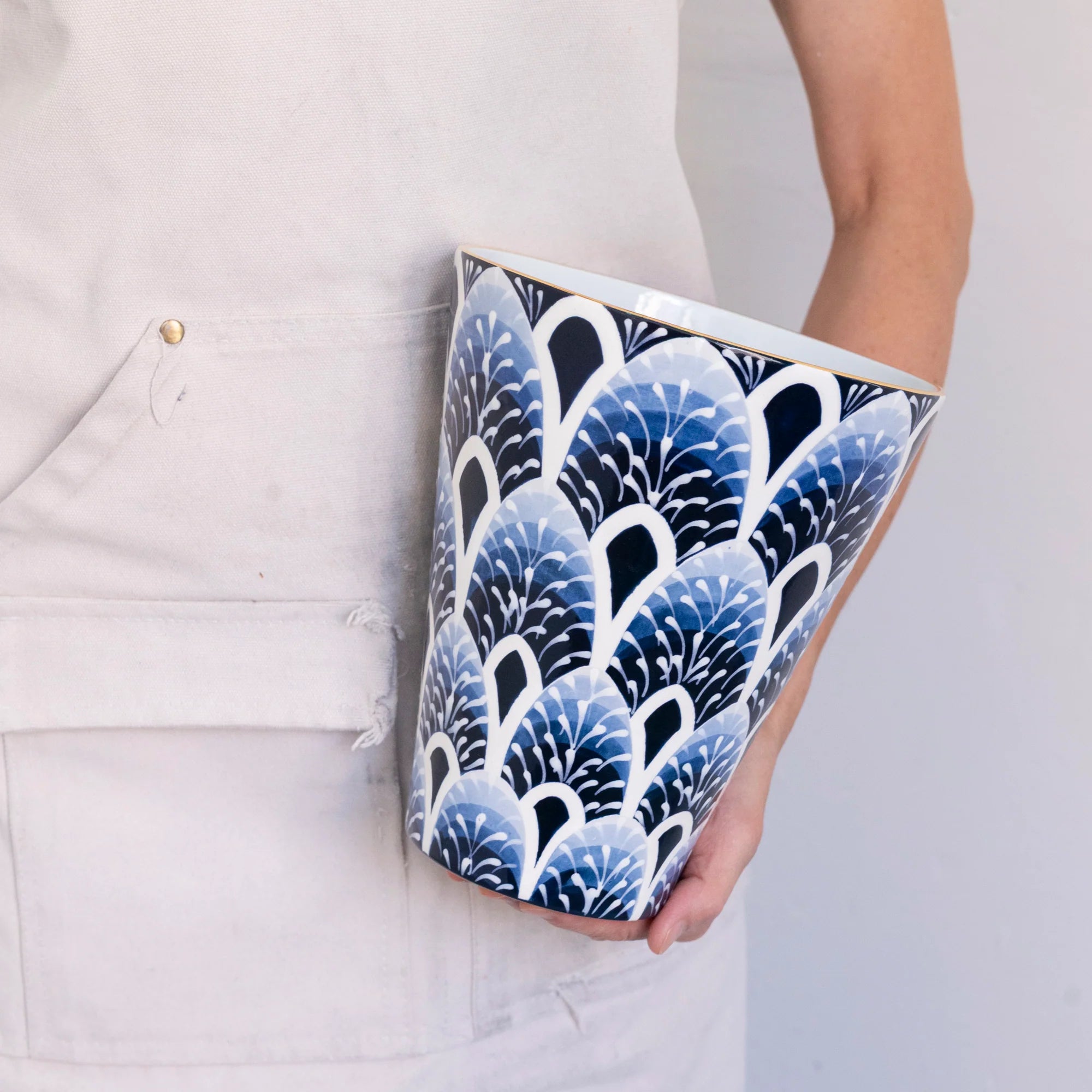 Ready To Ship- #8 V Vase