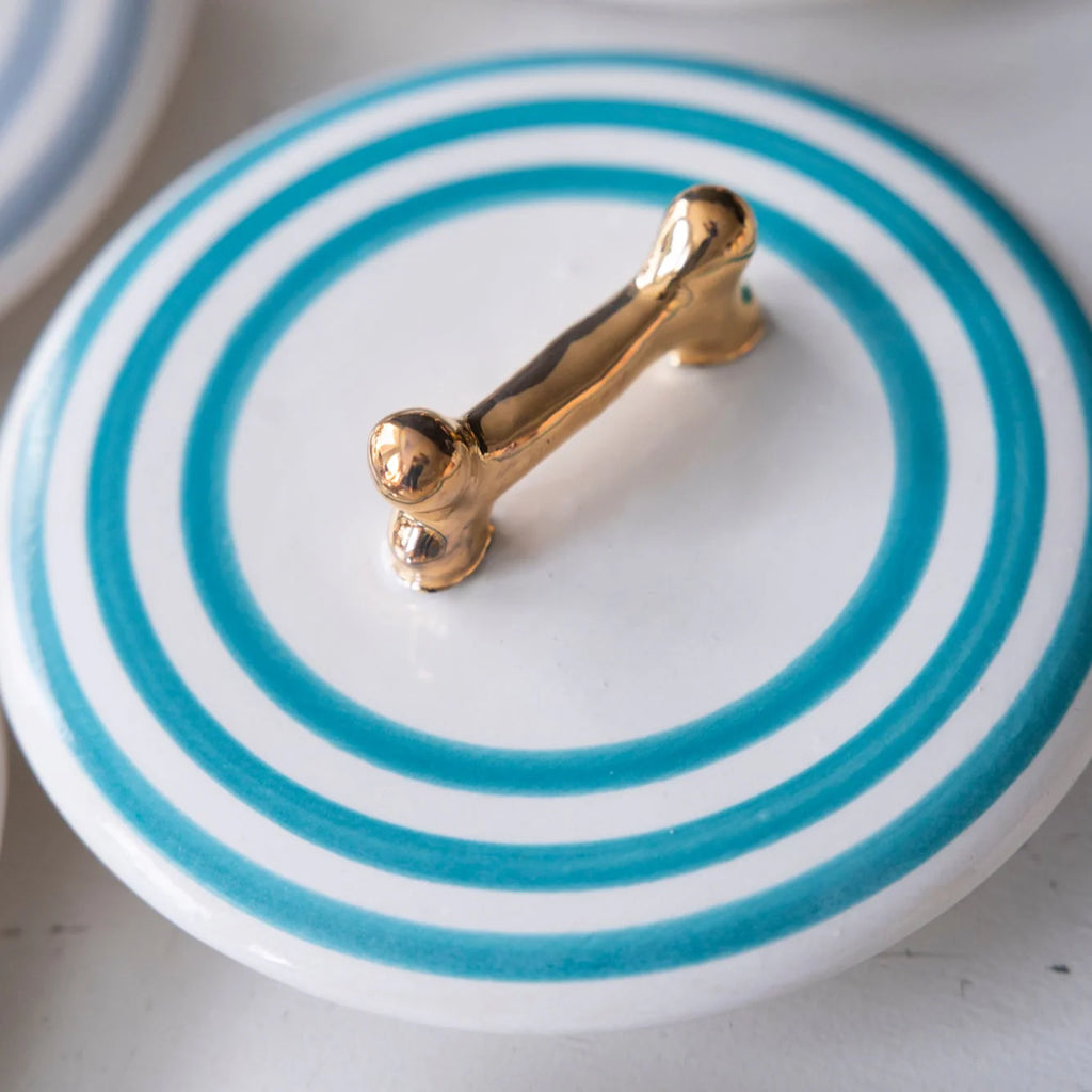 Jill Rosenwald X Polkadog Bone Jar- Marine