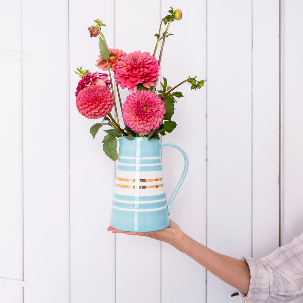 Alt Stripe Pitcher w/Gold