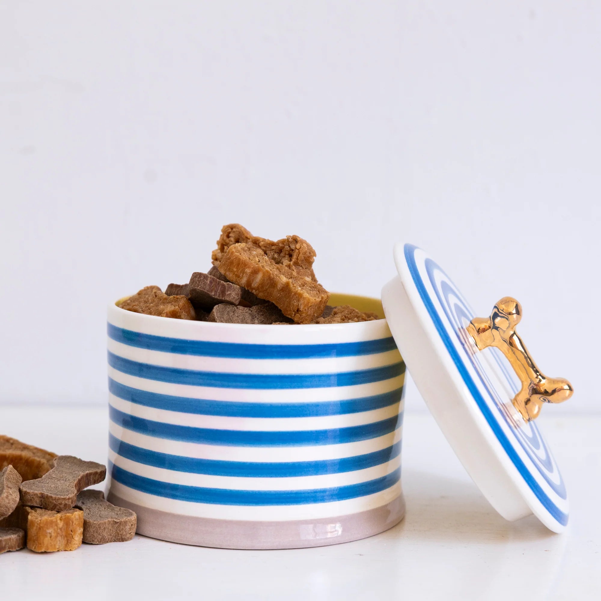 Jill Rosenwald X Polkadog Bone Jar- Ocean