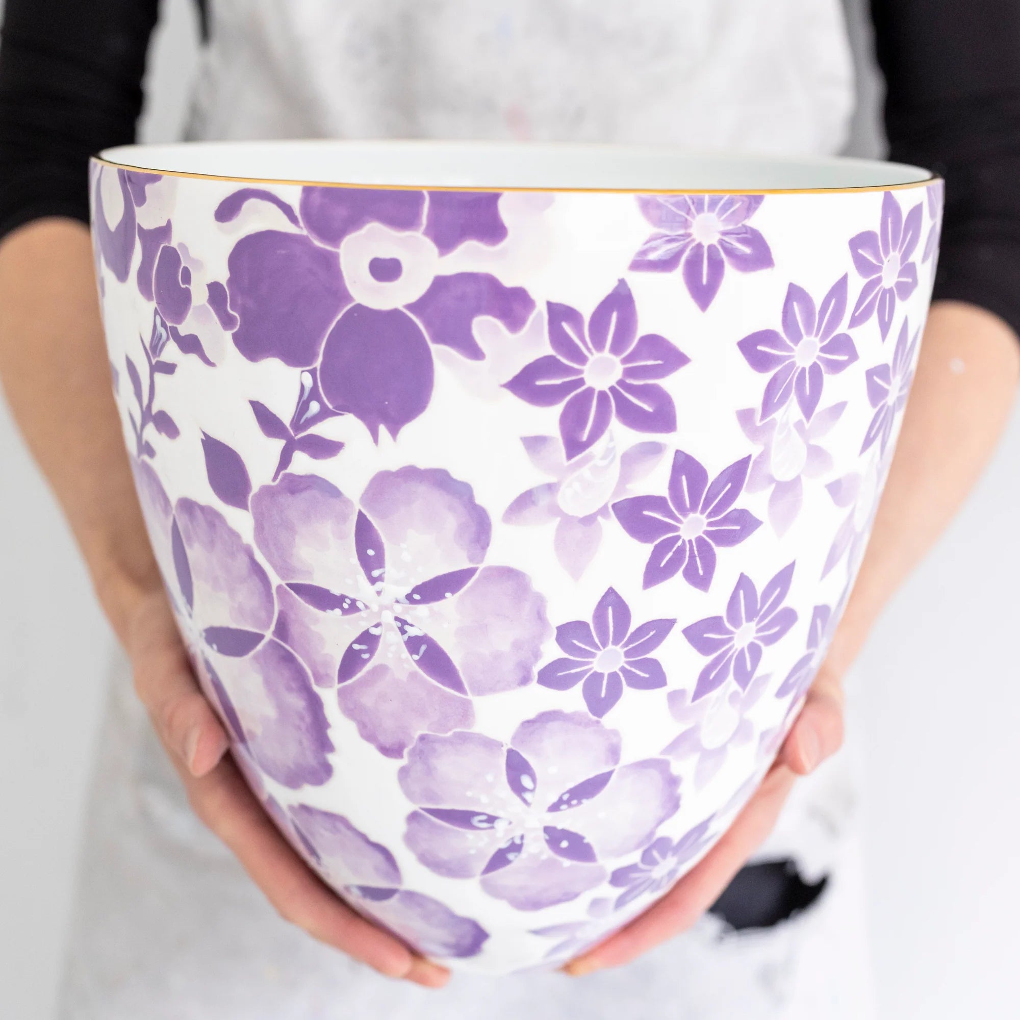 Large Bee Bowl in Pripet