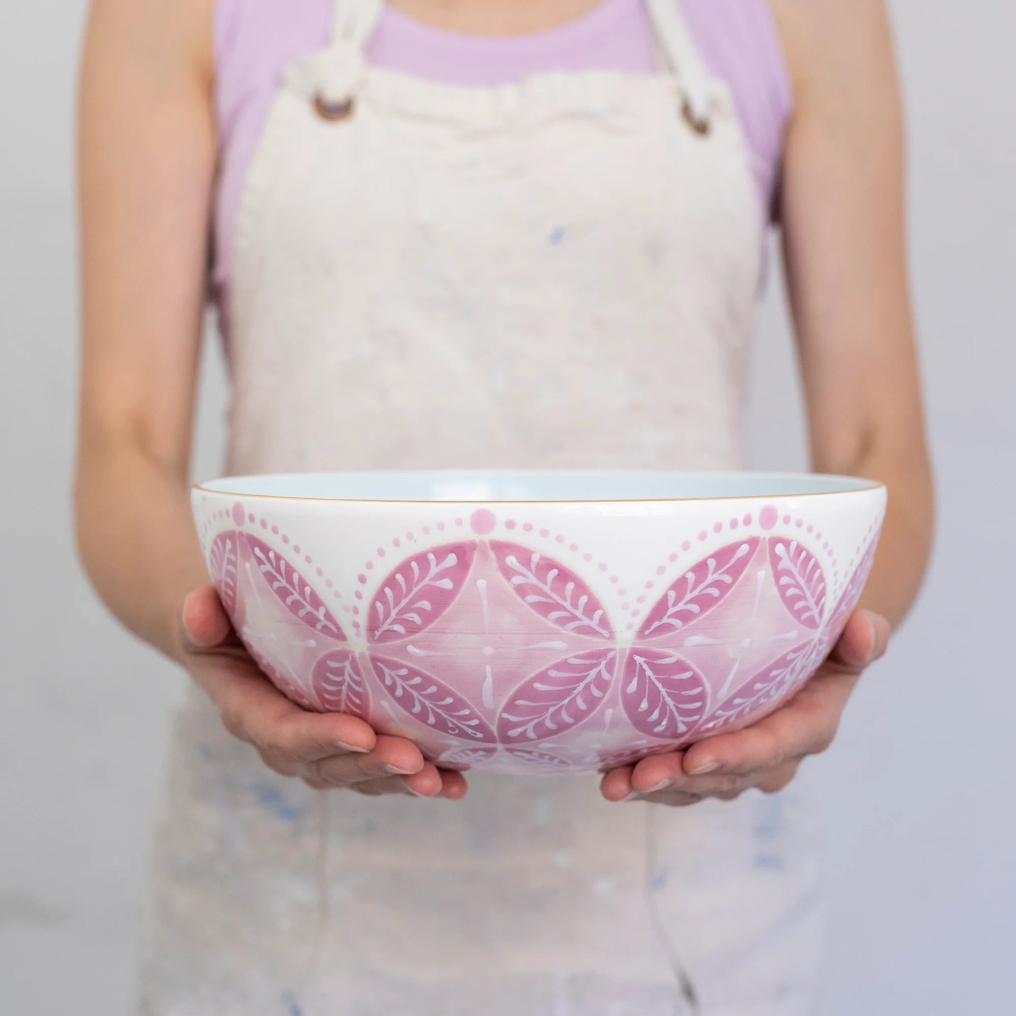 Flora Low Large Bowl