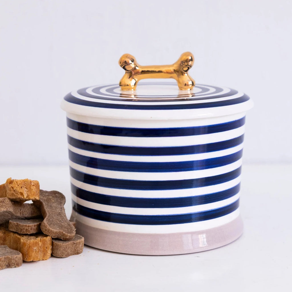 Jill Rosenwald X Polkadog Bone Jar- Delft