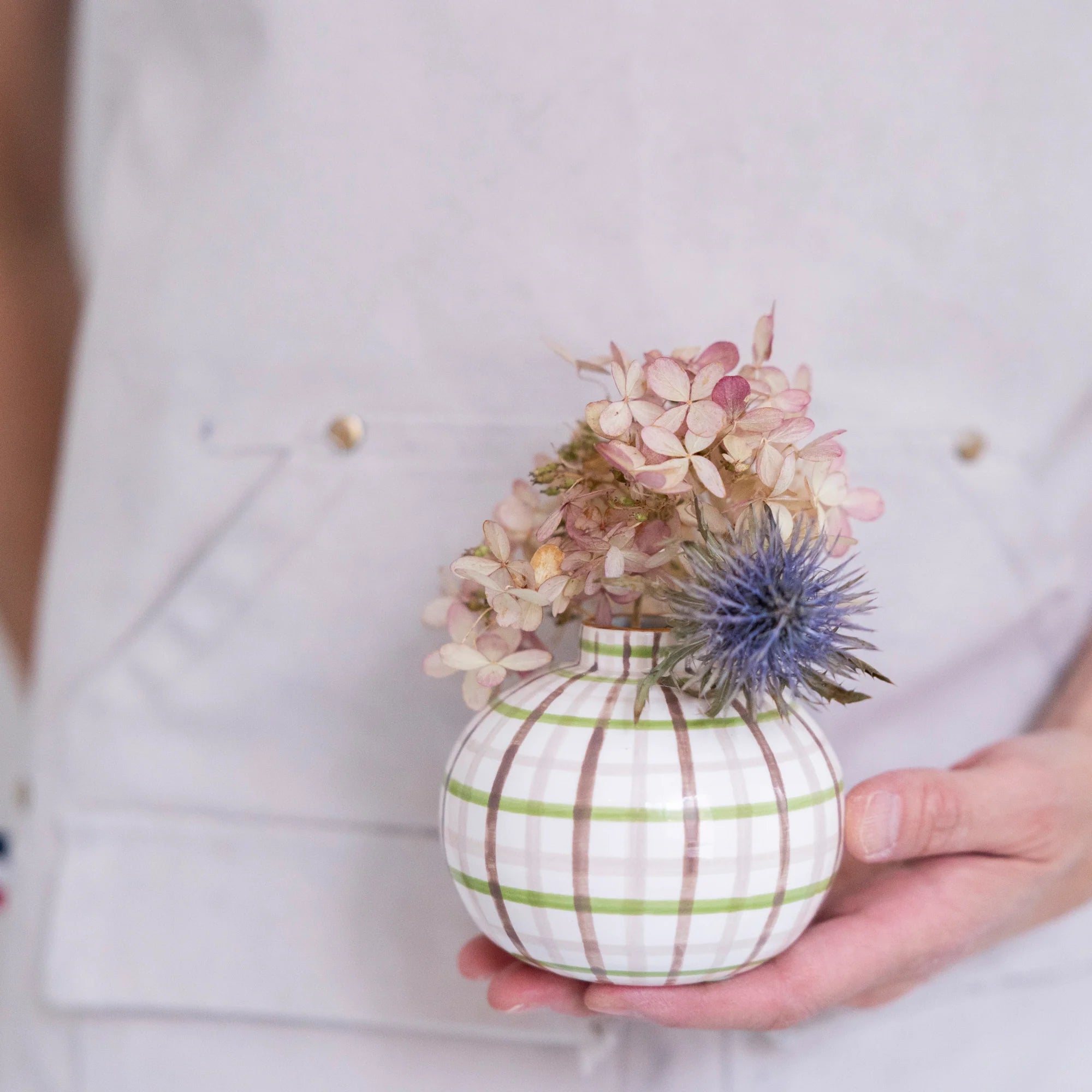 9th Day of Xmas- Bud Vase