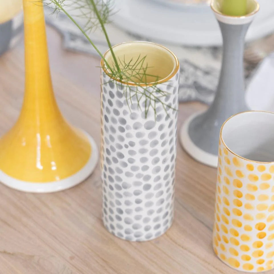 Micro Dot #7 Skinny Vase