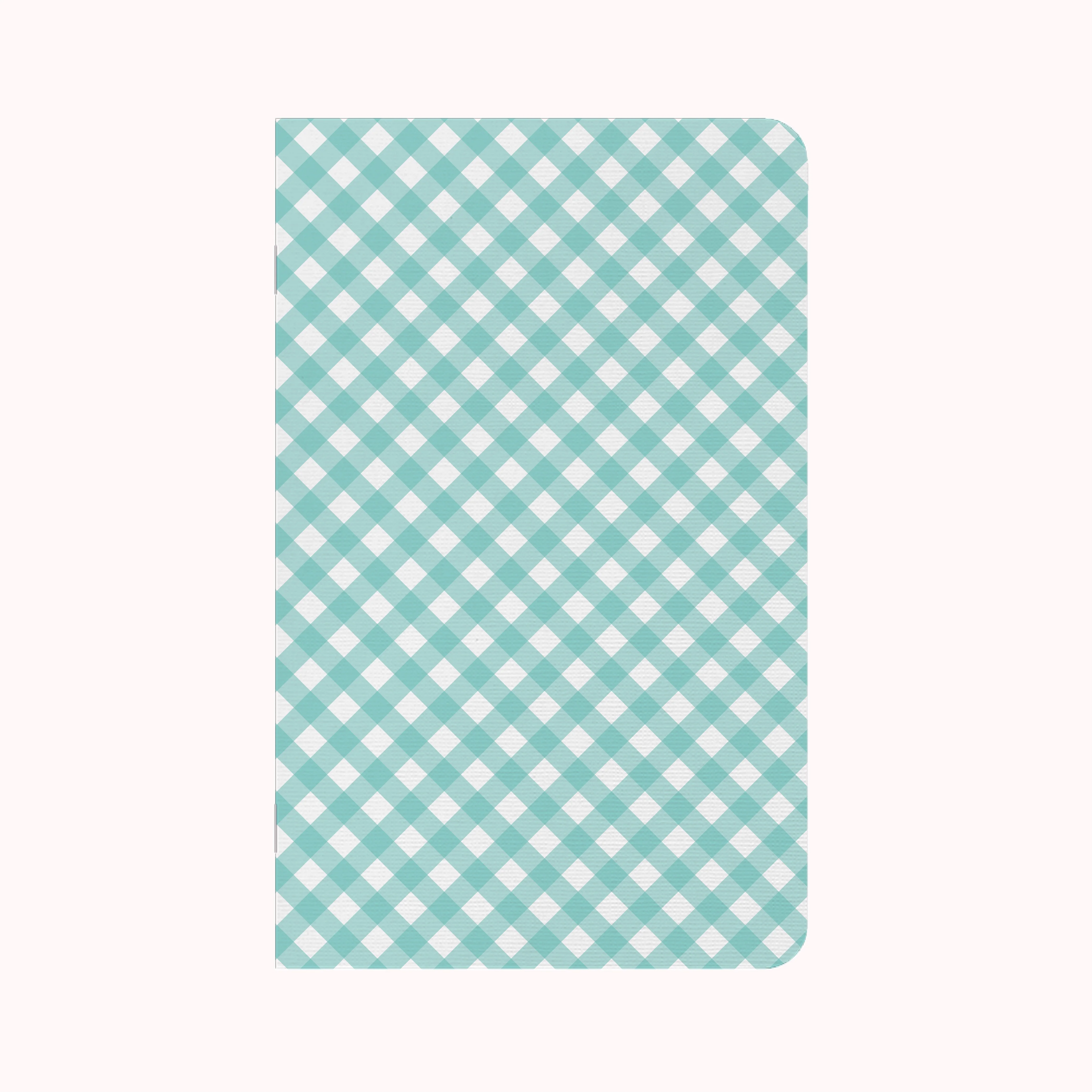 Gingham Aqua