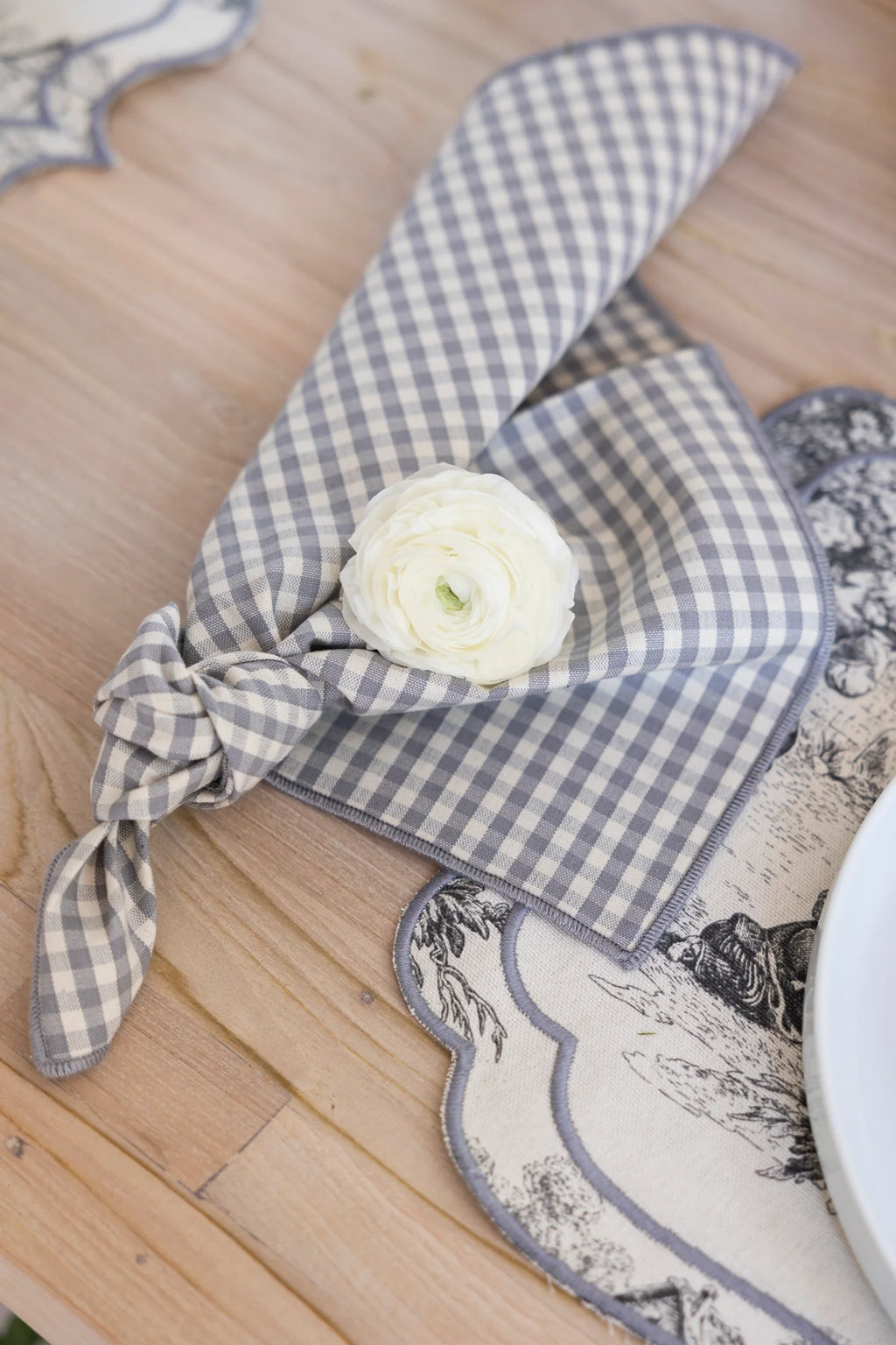 Set of 2 Gingham Napkins