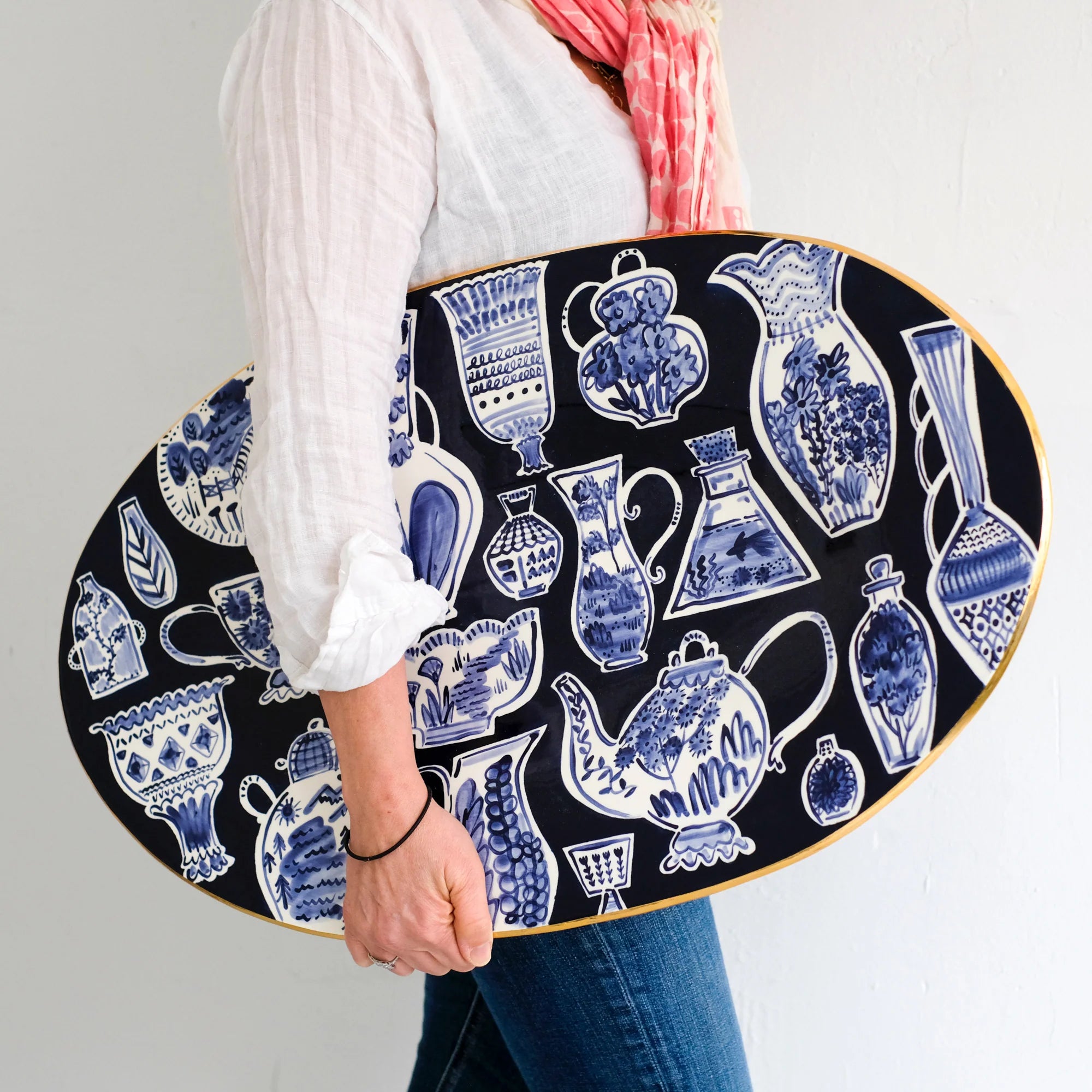 Freer House Jumbo Oval Delft