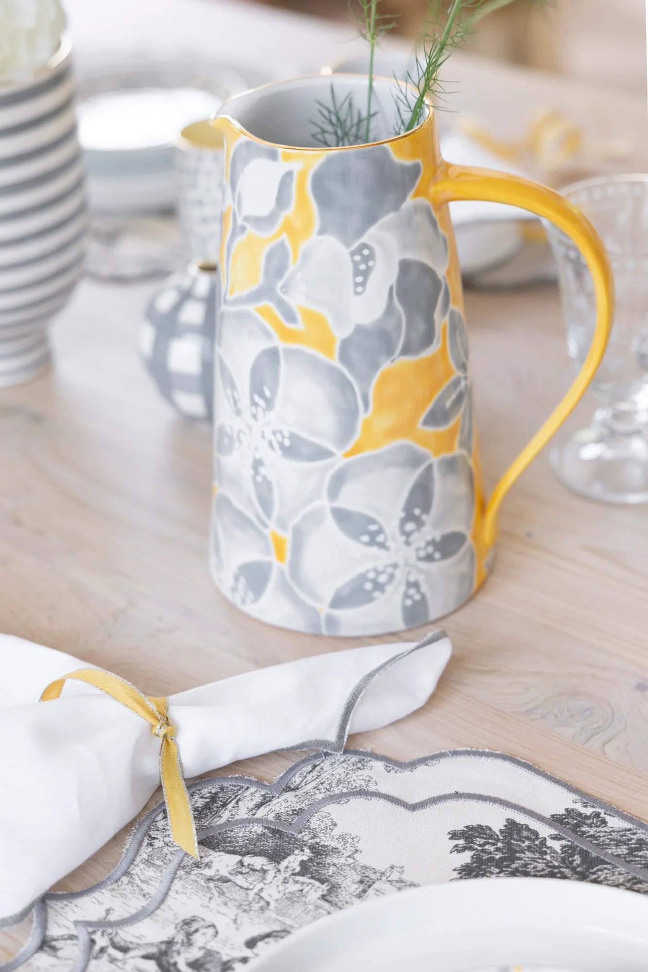 Golden Earl Large Pitcher