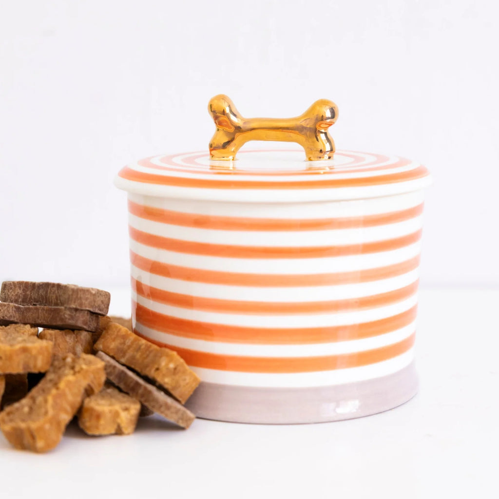 Jill Rosenwald X Polkadog Bone Jar- Pepper