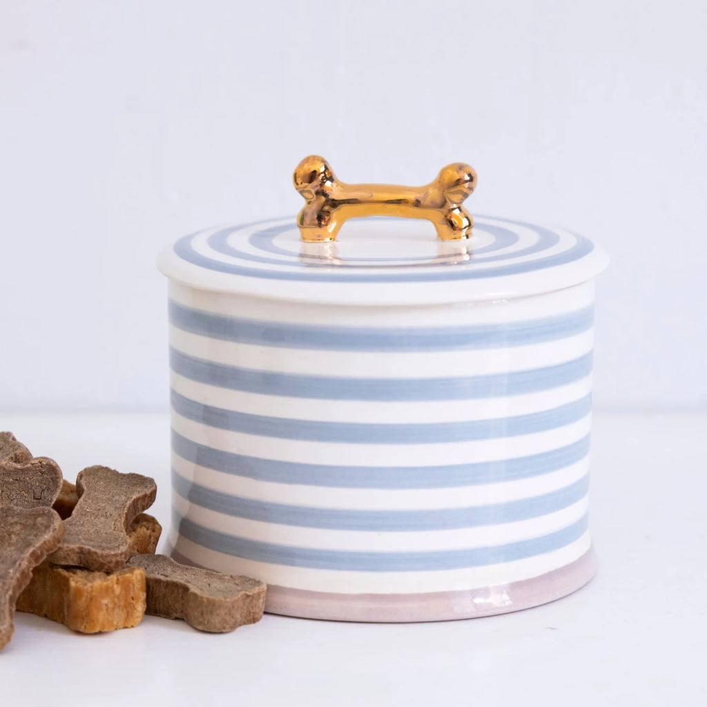 Jill Rosenwald X Polkadog Bone Jar- Morning Fog
