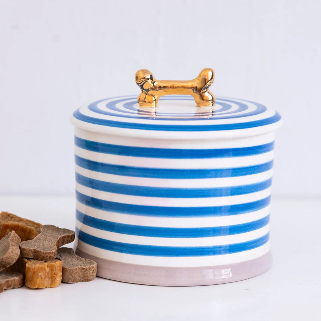 Jill Rosenwald X Polkadog Bone Jar- Ocean