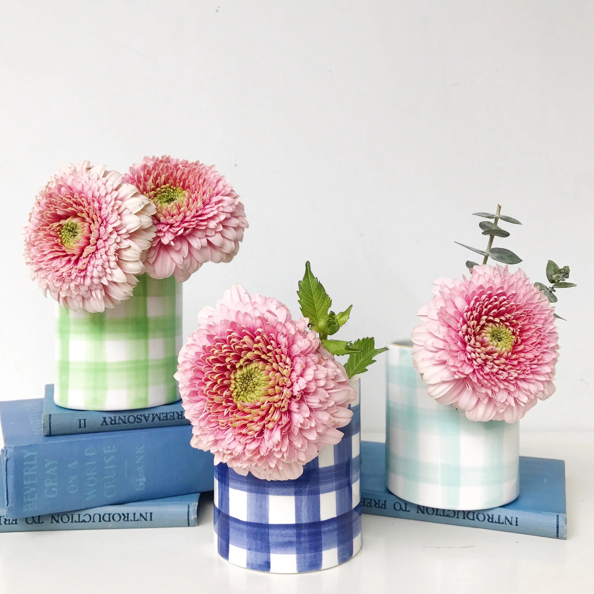 Gingham Plaid Jilly Cup