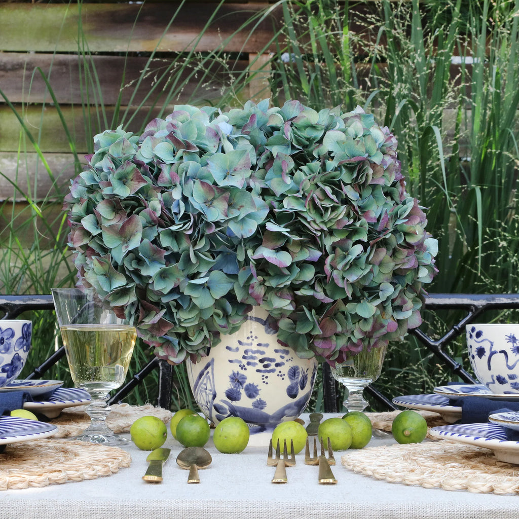 Erin Gates Delft Tall Bowl