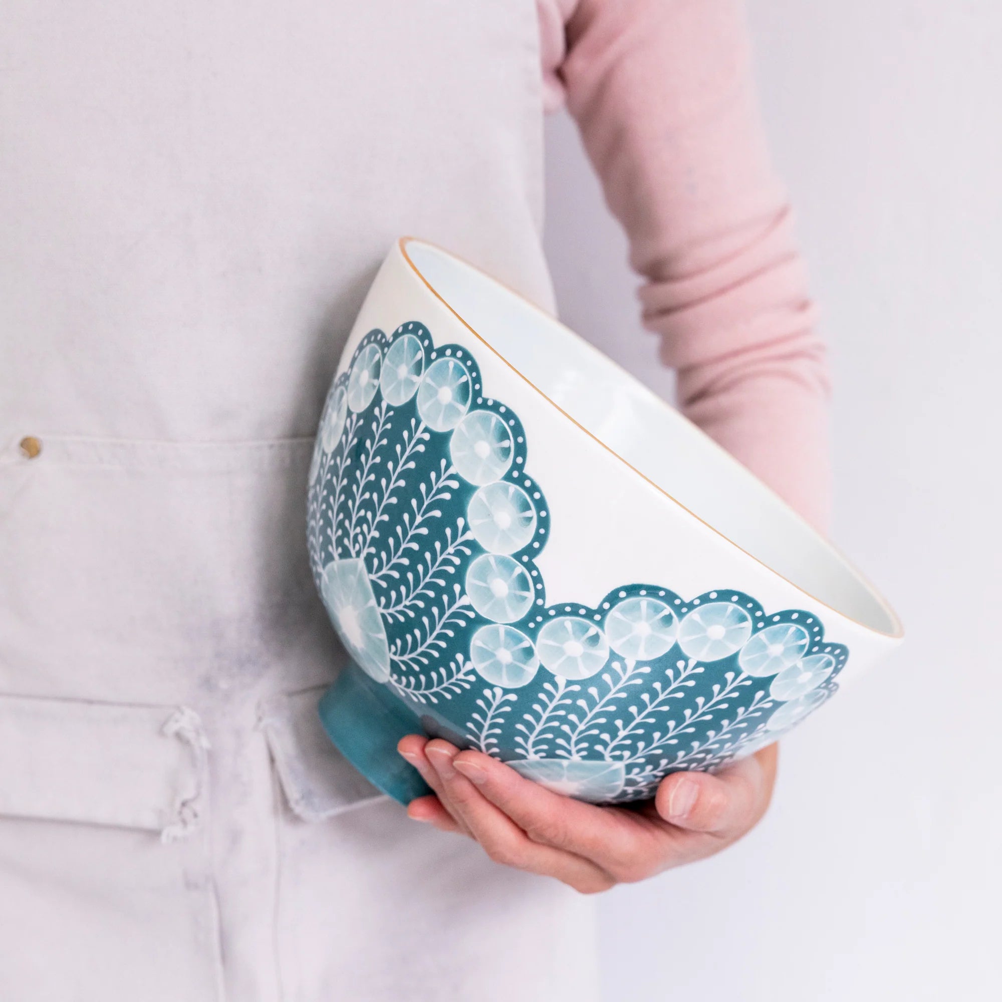 High Five Small Coper Bowl