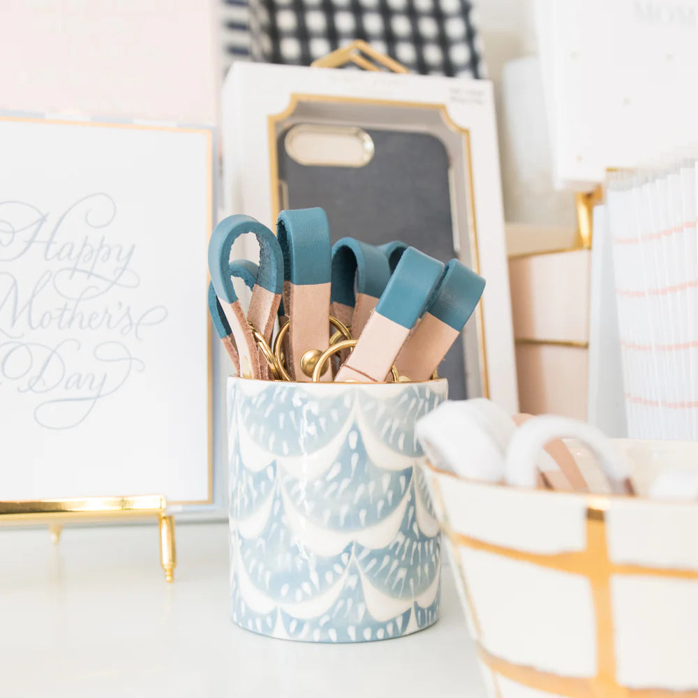 Jilly Vase in Fans Cadet