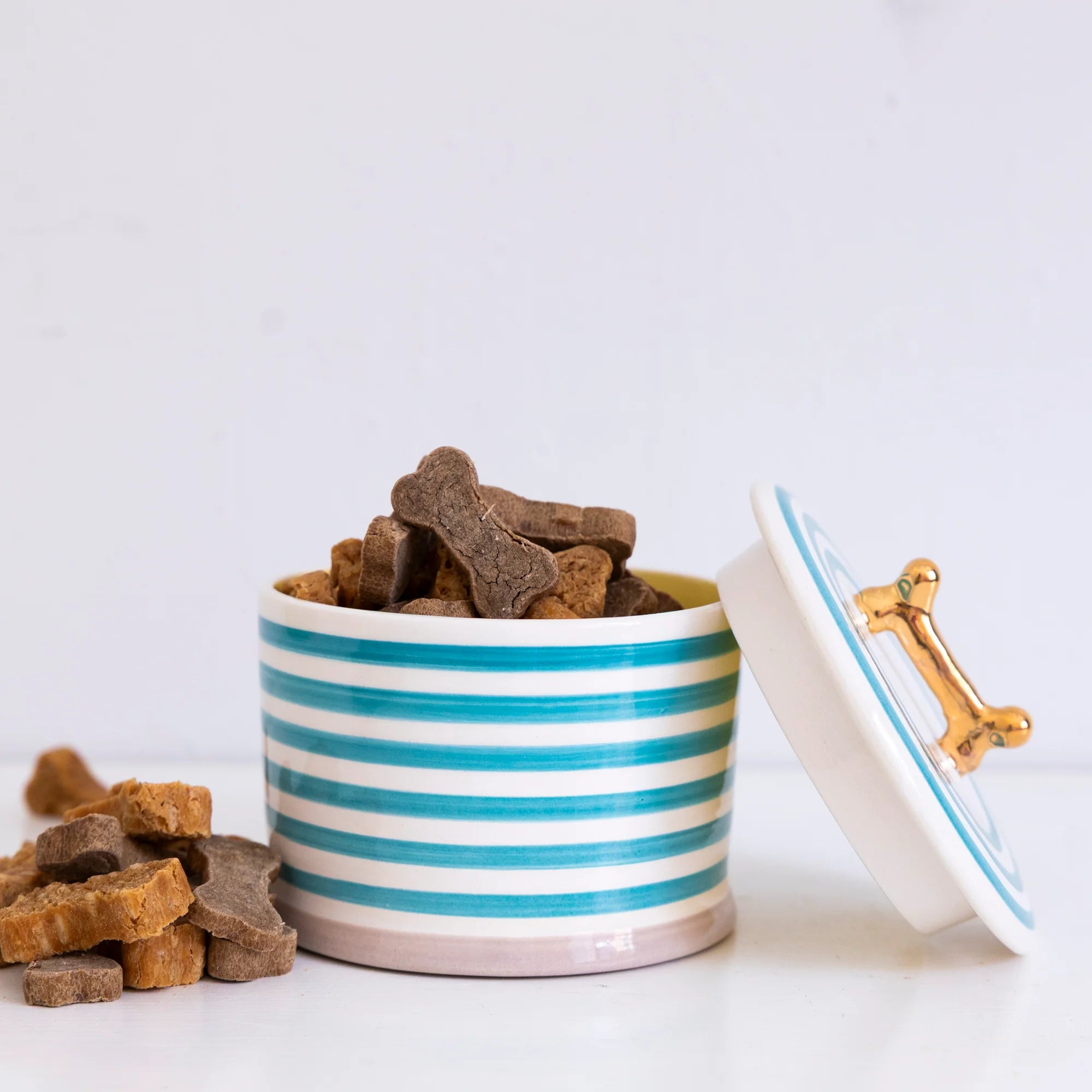 Jill Rosenwald X Polkadog Bone Jar- Marine