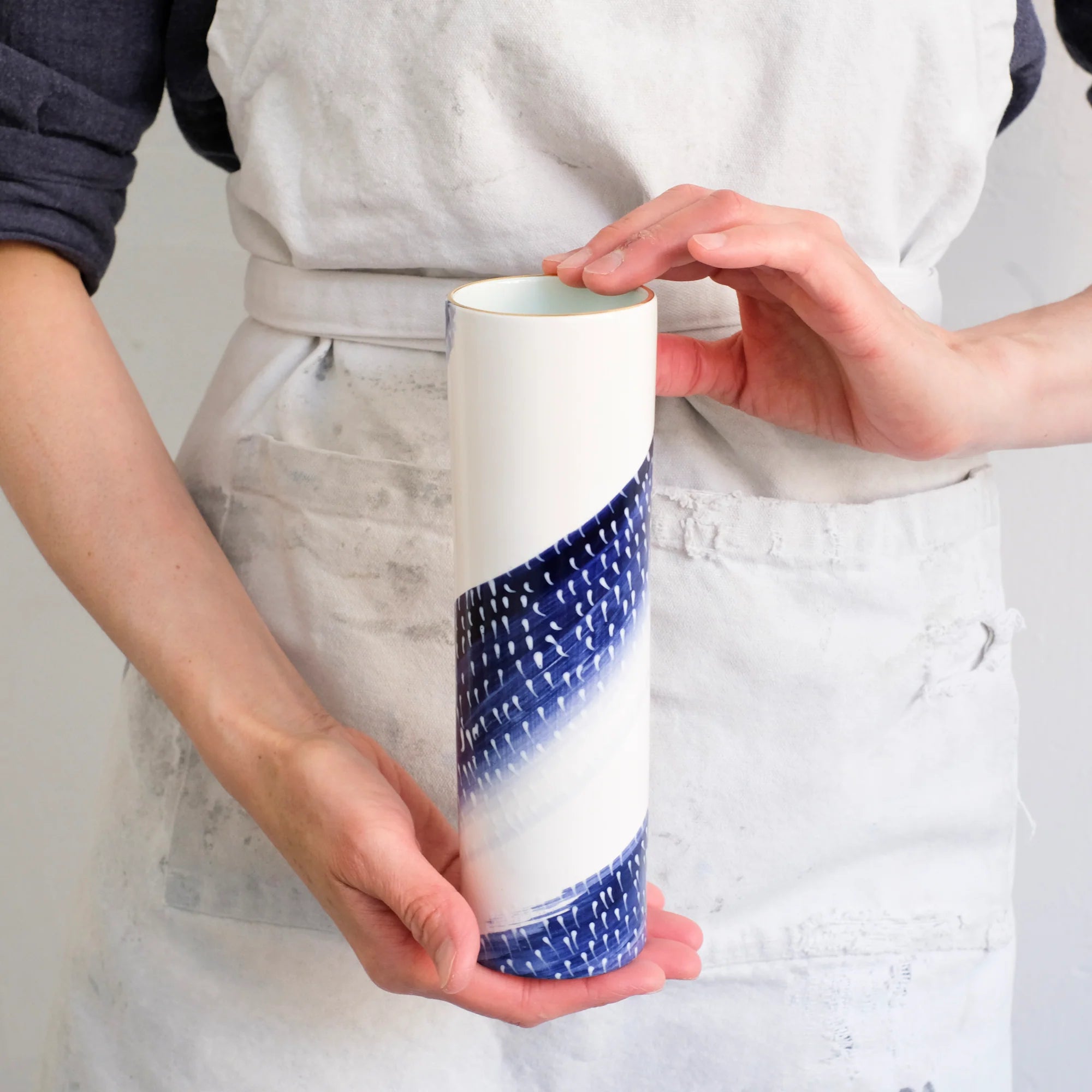 Gloucester Swoosh #9 Skinny Vase